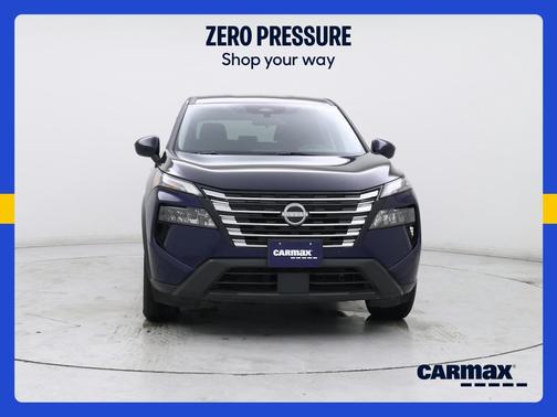 Blue 2025 Nissan Rogue SV