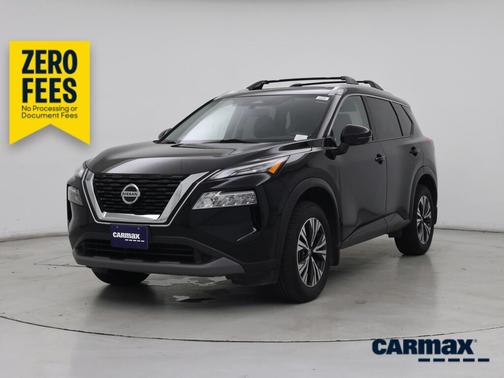 Black 2021 Nissan Rogue SV
