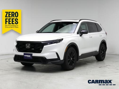 White 2024 Honda CR-V Hybrid Sport