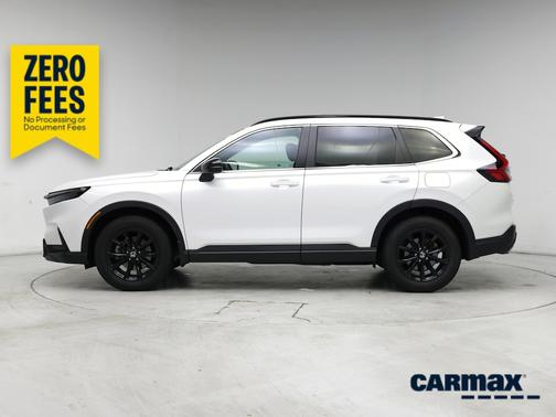 White 2024 Honda CR-V Hybrid Sport