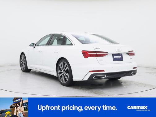 White 2019 Audi A6 Premium Plus