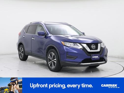 Blue 2020 Nissan Rogue SV
