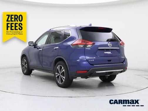 Blue 2020 Nissan Rogue SV