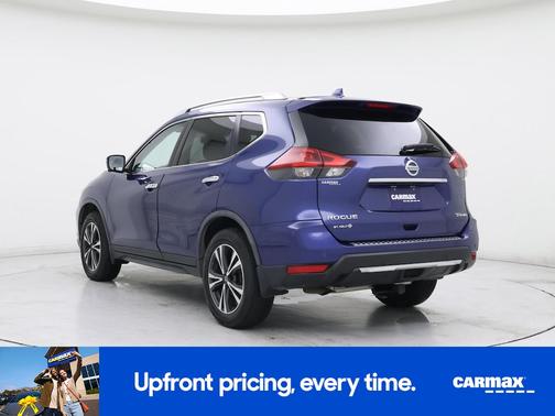 Blue 2020 Nissan Rogue SV
