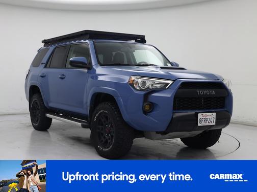 Blue 2018 Toyota 4Runner TRD Pro