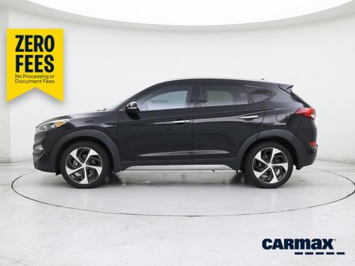 Black 2017 Hyundai TUCSON Limited