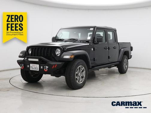 Black 2021 Jeep Gladiator Sport