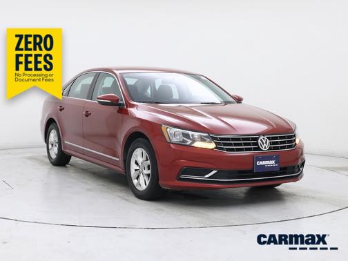 Burgundy 2017 Volkswagen Passat S