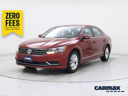 Burgundy 2017 Volkswagen Passat S