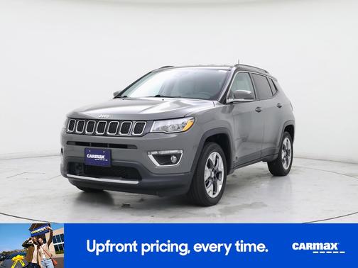 White 2021 Jeep Compass Limited