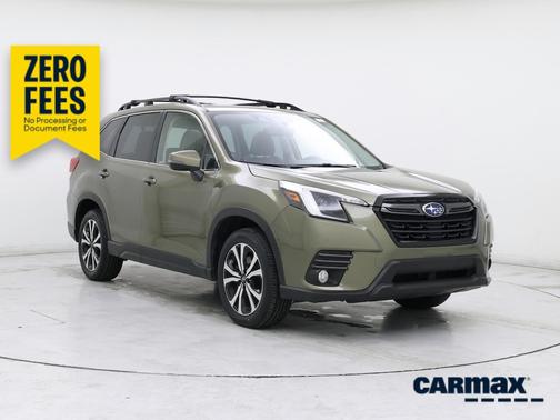 Green 2023 Subaru Forester Limited