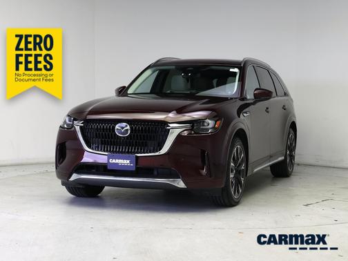 Burgundy 2025 Mazda CX-90 Turbo S Premium