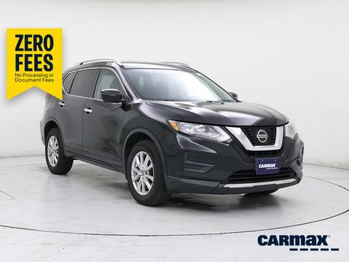 Black 2018 Nissan Rogue SV