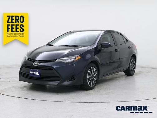 Blue 2017 Toyota Corolla LE