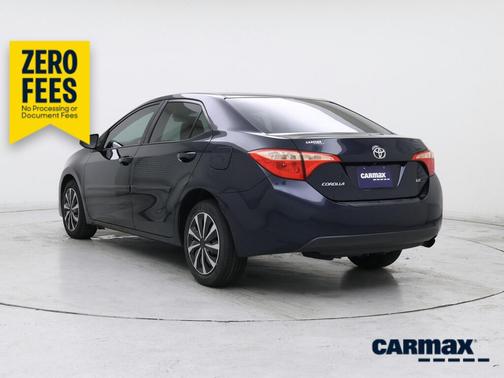 Blue 2017 Toyota Corolla LE