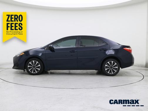 Blue 2017 Toyota Corolla LE