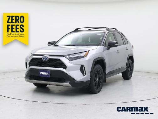 Silver 2022 Toyota RAV4 Hybrid XSE