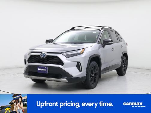 Silver 2022 Toyota RAV4 Hybrid XSE