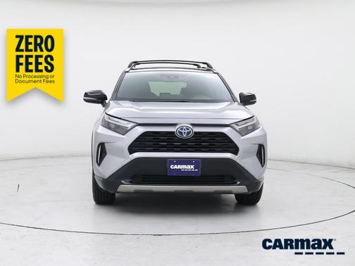 Silver 2022 Toyota RAV4 Hybrid XSE