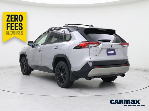 Silver 2022 Toyota RAV4 Hybrid XSE
