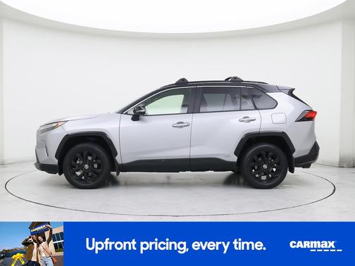 Silver 2022 Toyota RAV4 Hybrid XSE