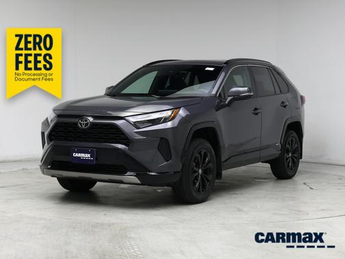 Gray 2025 Toyota RAV4 Hybrid SE