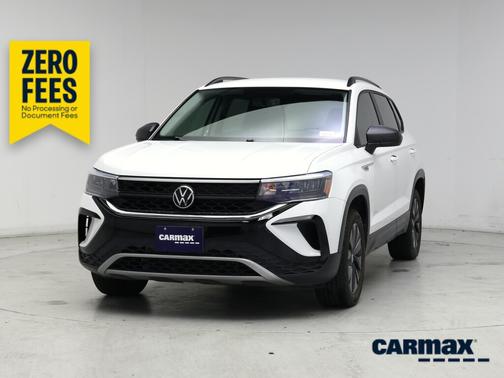 White 2022 Volkswagen Taos S