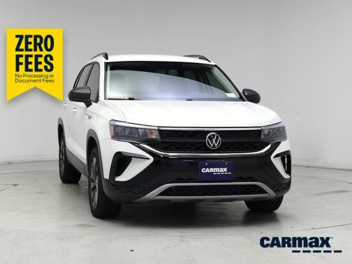 White 2022 Volkswagen Taos S