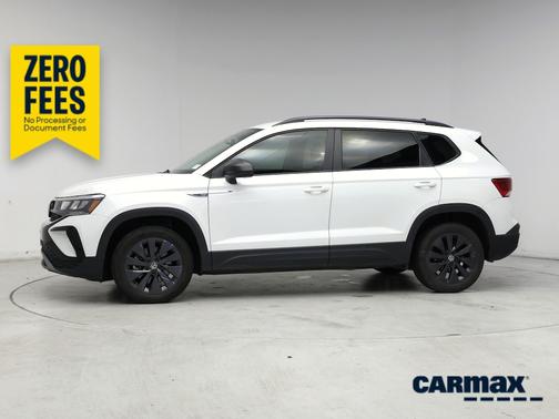 White 2022 Volkswagen Taos S