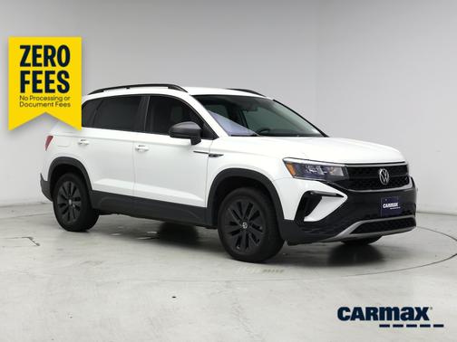 White 2022 Volkswagen Taos S