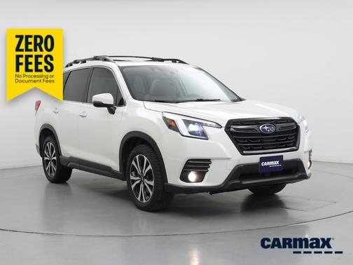 White 2022 Subaru Forester Limited