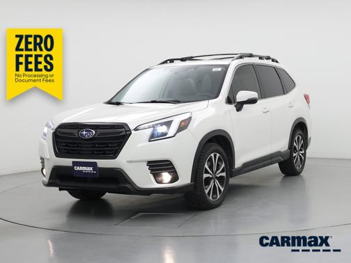 White 2022 Subaru Forester Limited