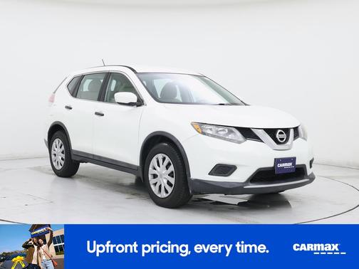 White 2016 Nissan Rogue S