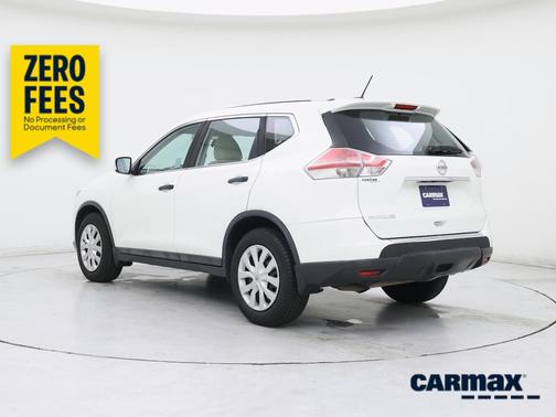 White 2016 Nissan Rogue S