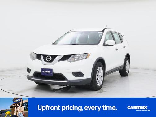 White 2016 Nissan Rogue S