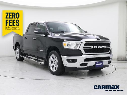 Black 2020 RAM 1500 Bighorn