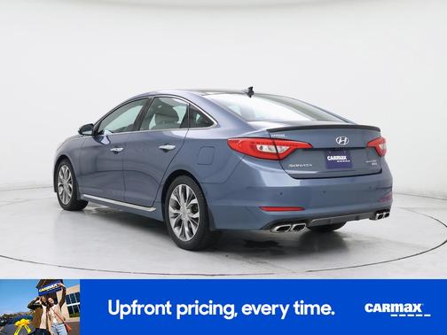 Blue 2015 Hyundai SONATA Limited