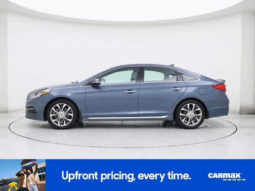 Blue 2015 Hyundai SONATA Limited