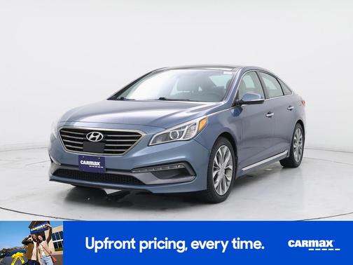 Blue 2015 Hyundai SONATA Limited