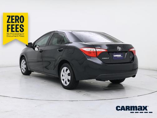 Black 2016 Toyota Corolla LE