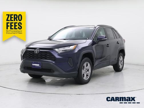 Blue 2022 Toyota RAV4 XLE