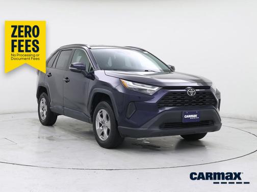 Blue 2022 Toyota RAV4 XLE