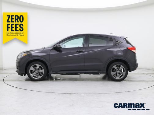 Gray 2018 Honda HR-V EX-L