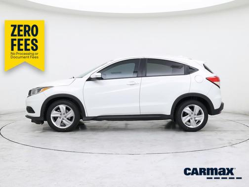 White 2019 Honda HR-V EX