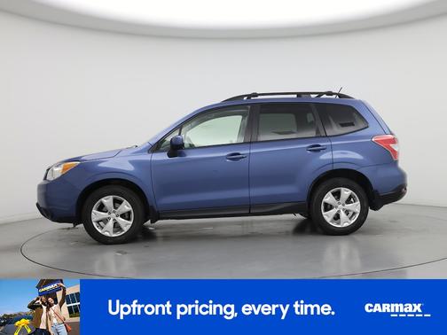 Blue 2015 Subaru Forester 2.5I Premium