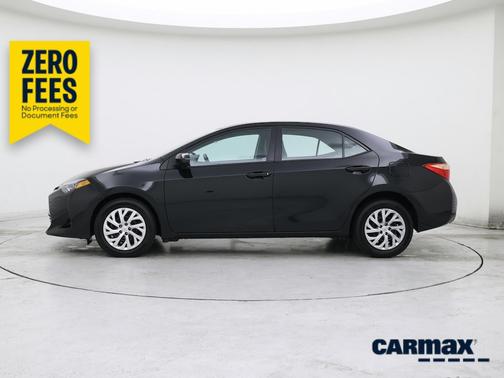 Black 2017 Toyota Corolla LE