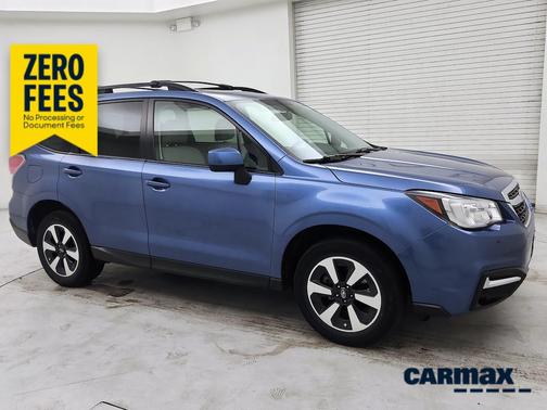 Blue 2018 Subaru Forester 2.5I Premium