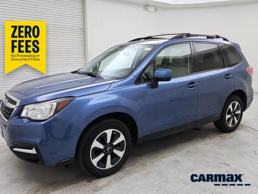 Blue 2018 Subaru Forester 2.5I Premium