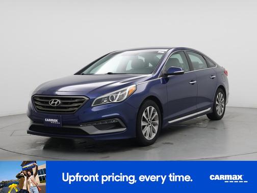 Blue 2015 Hyundai SONATA Sport