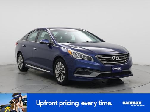 Blue 2015 Hyundai SONATA Sport